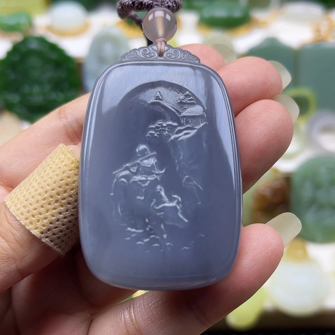 颈饰未镶嵌和田玉