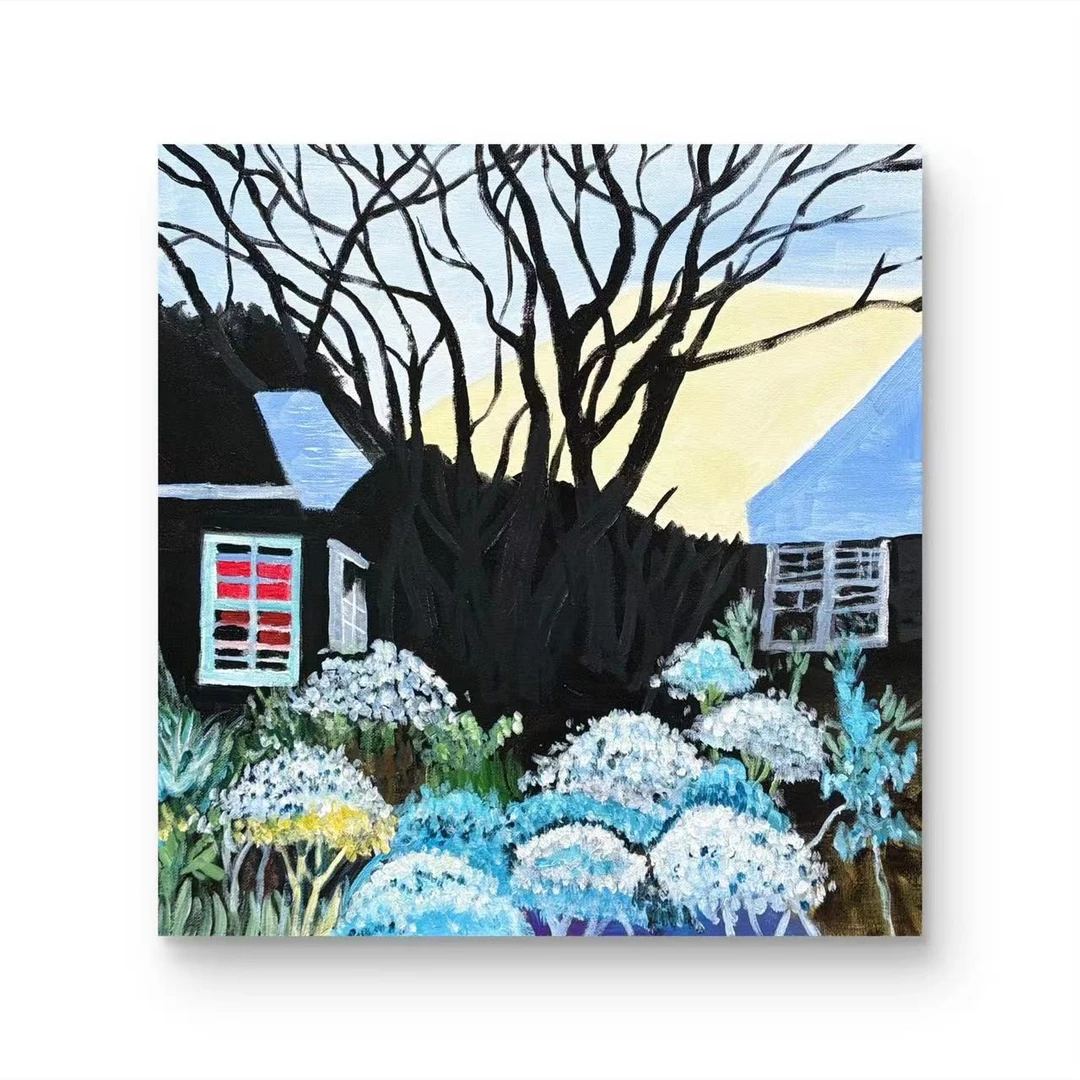 【 星草屋 】孤品 “50*50” No.233 纯手绘挂画
