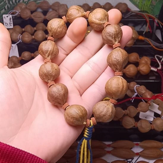 萧***丶手串/手链橄榄核橄榄核三花鸡血红蜜桃臀手串1.9