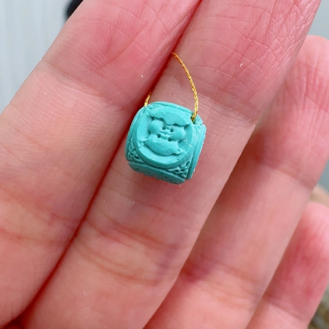 未镶嵌绿松石珠宝奇石