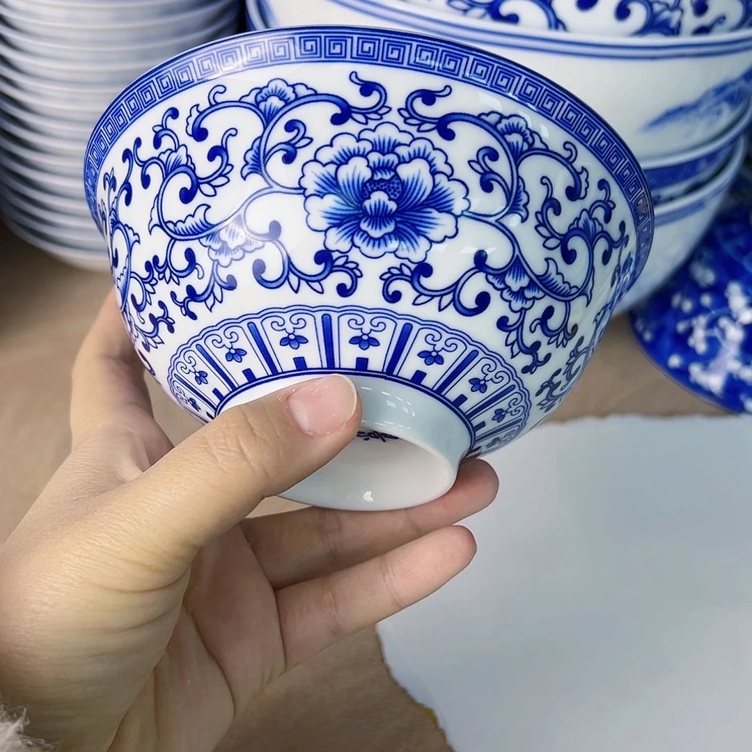 碗用****66个5.5寸如意牡丹碗