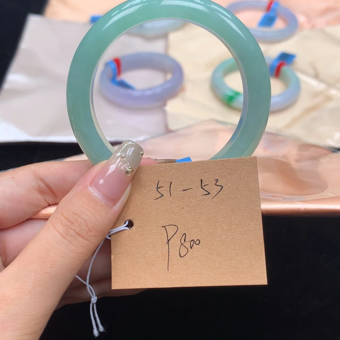 翡翠未镶嵌手镯天然缅甸翡翠手镯