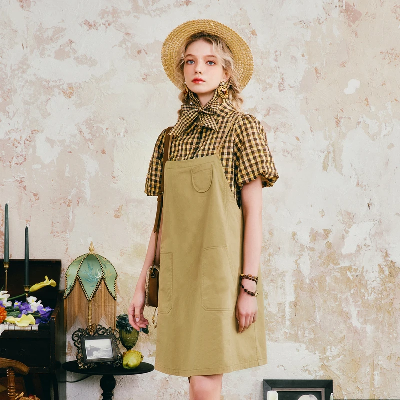 【情调文艺】菀壹2025夏季新款时尚套装H09910421