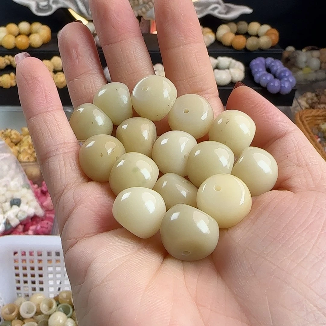 手串菩提根/象牙果瑕疵卡15荔枝冻大蒜瓣30颗