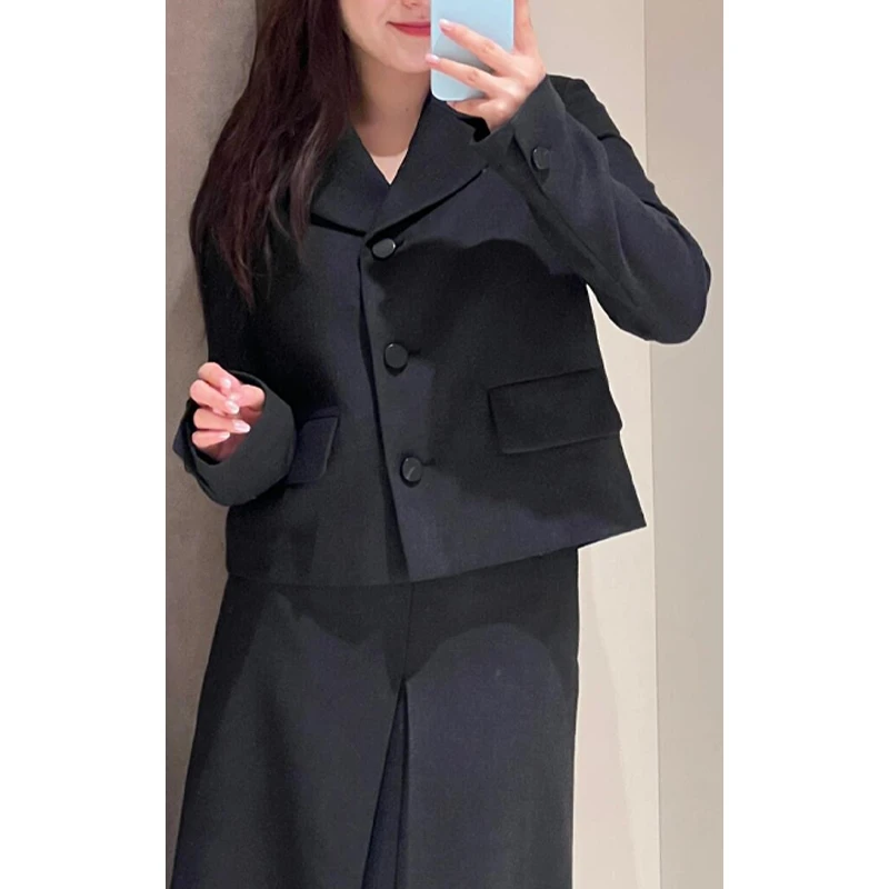 原厂孤品特价清！拍完则无！“小禾”弹力斜纹花呢夹克外套 C480