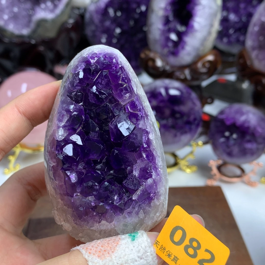 未镶嵌摆件紫晶紫晶