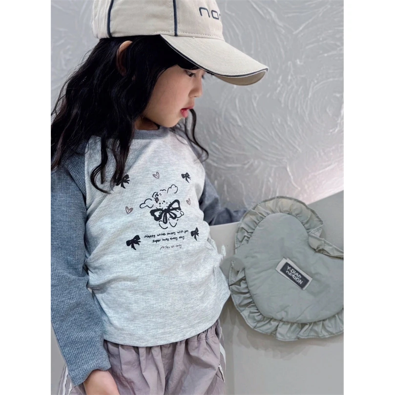 XM·25春~蝴蝶结插肩袖T恤X616（汉服）