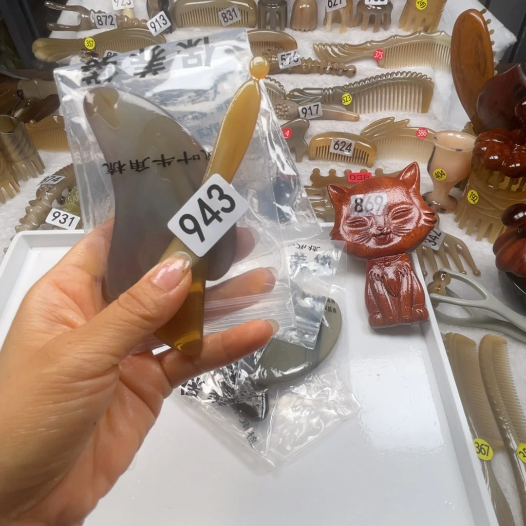 以***琳牛角梳福利款梳子