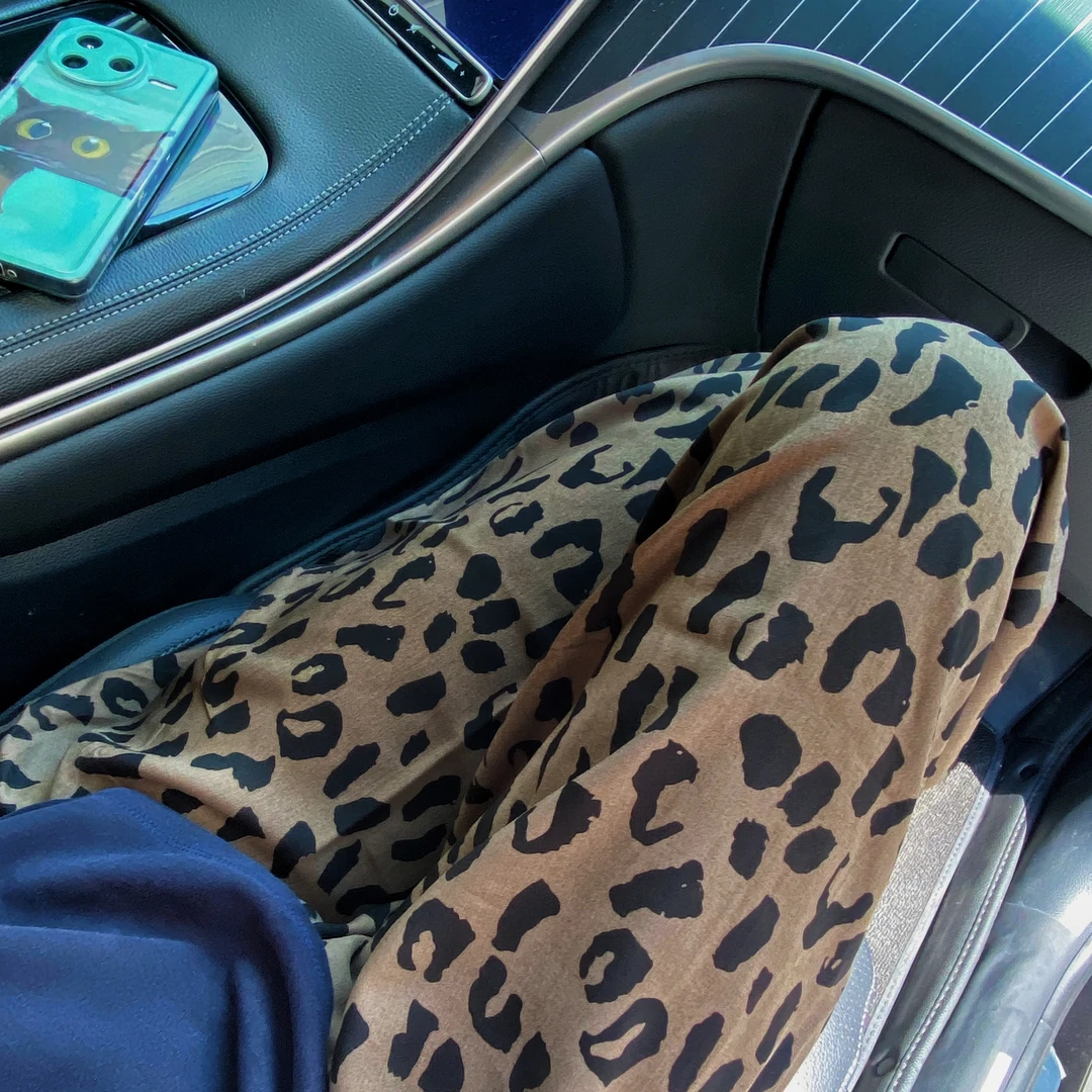 糖妈（A类绵绸）成人夏季人造棉居家外出裤山东宽松薄款防晒防蚊裤