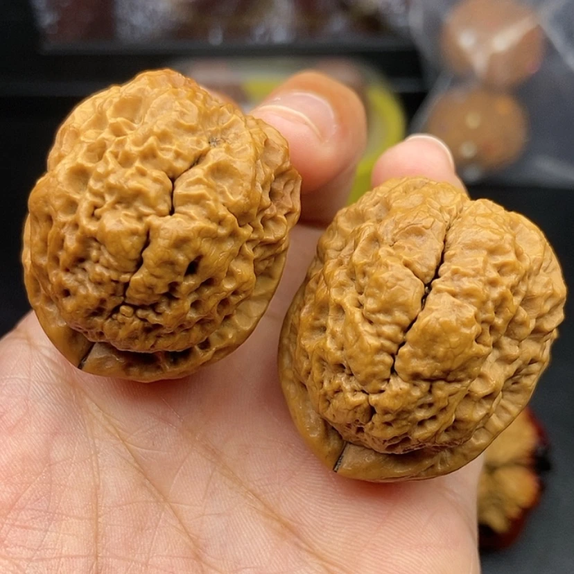 【闪购商品】把件文玩核桃40尺老蟾头