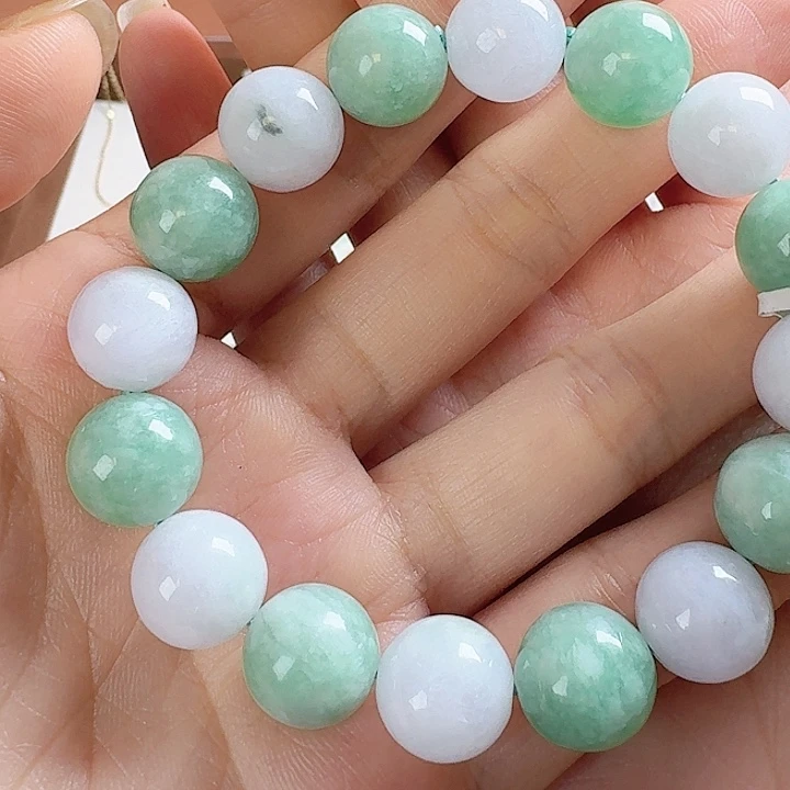 未镶嵌手串翡翠12-13手串