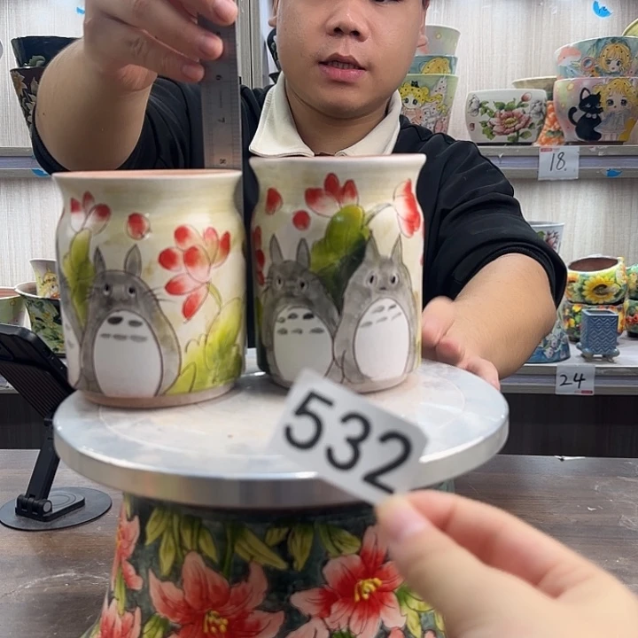 紫砂花盆瑕疵瑕疵532