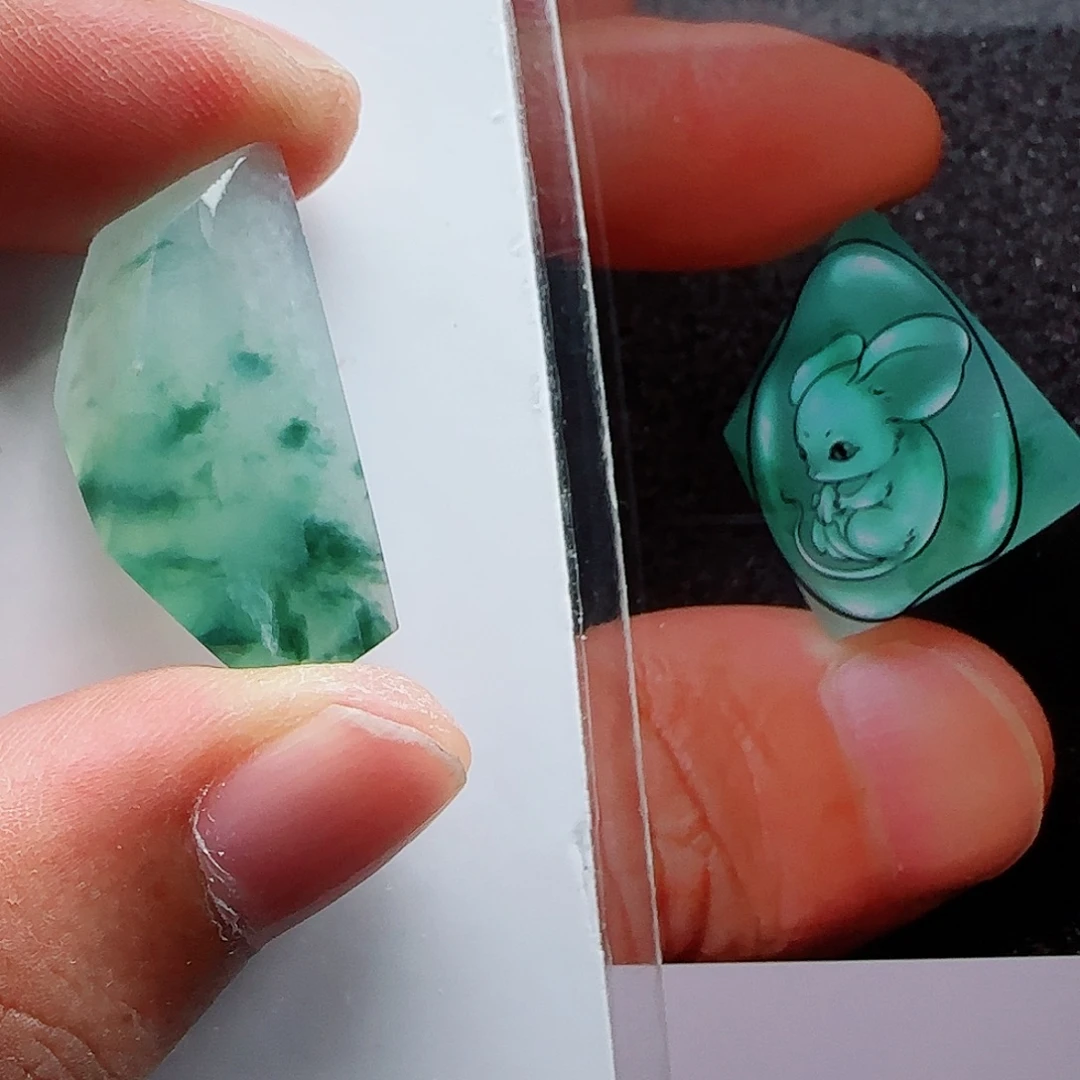 定制翡翠未镶嵌翡翠
