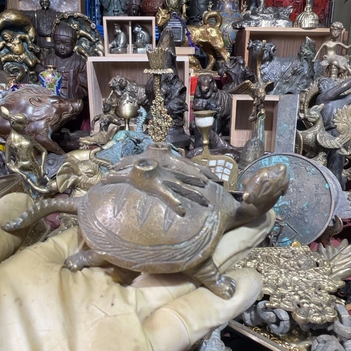 大阪回流铜器摆件123