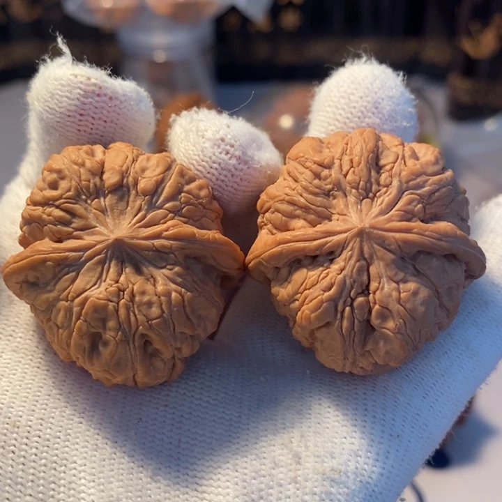 文玩核桃吊坠寿星头38