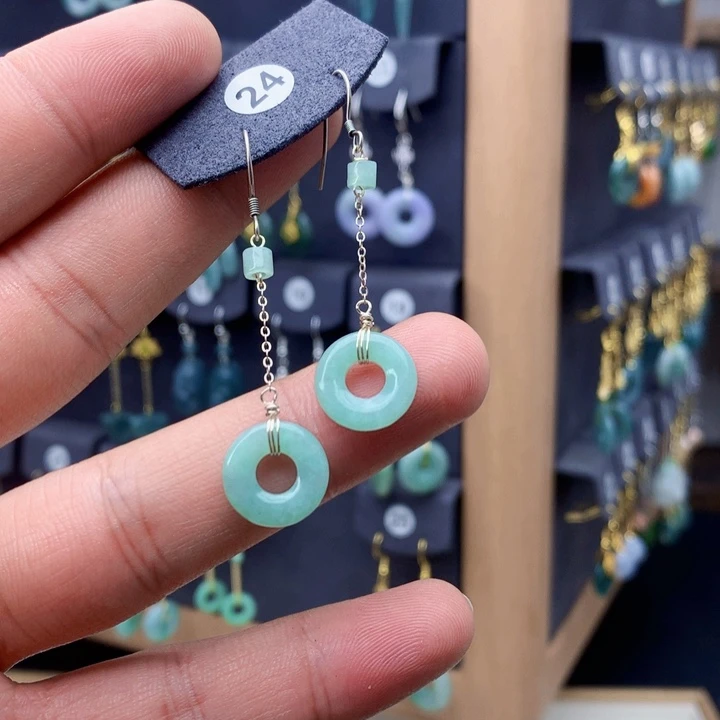 未镶嵌翡翠耳饰耳饰