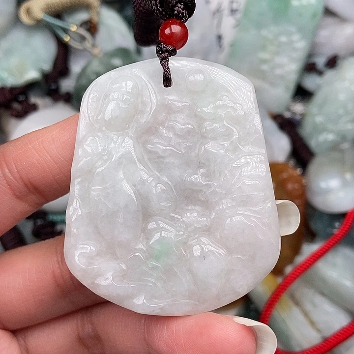 颈饰未镶嵌翡翠翡翠