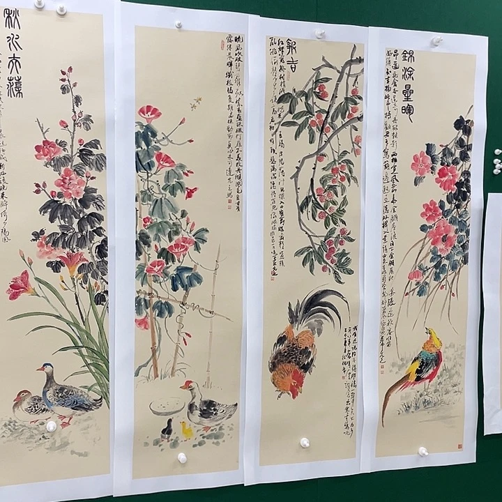 中***人国画允之老师作品6666666