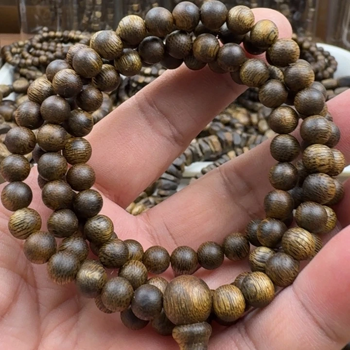 沉香手串张勺子手串12克加