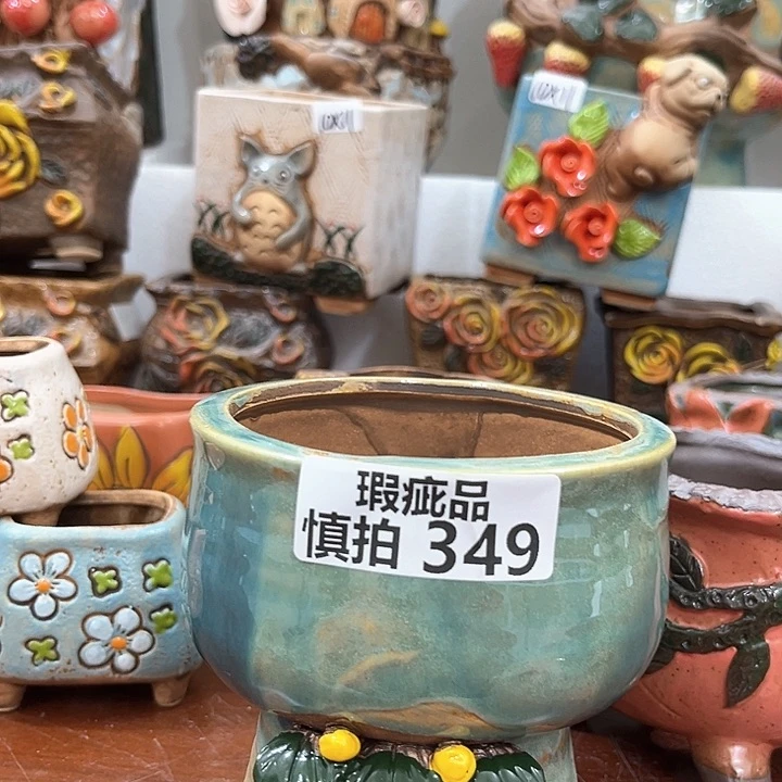 红陶粗陶花盆粗陶花盆