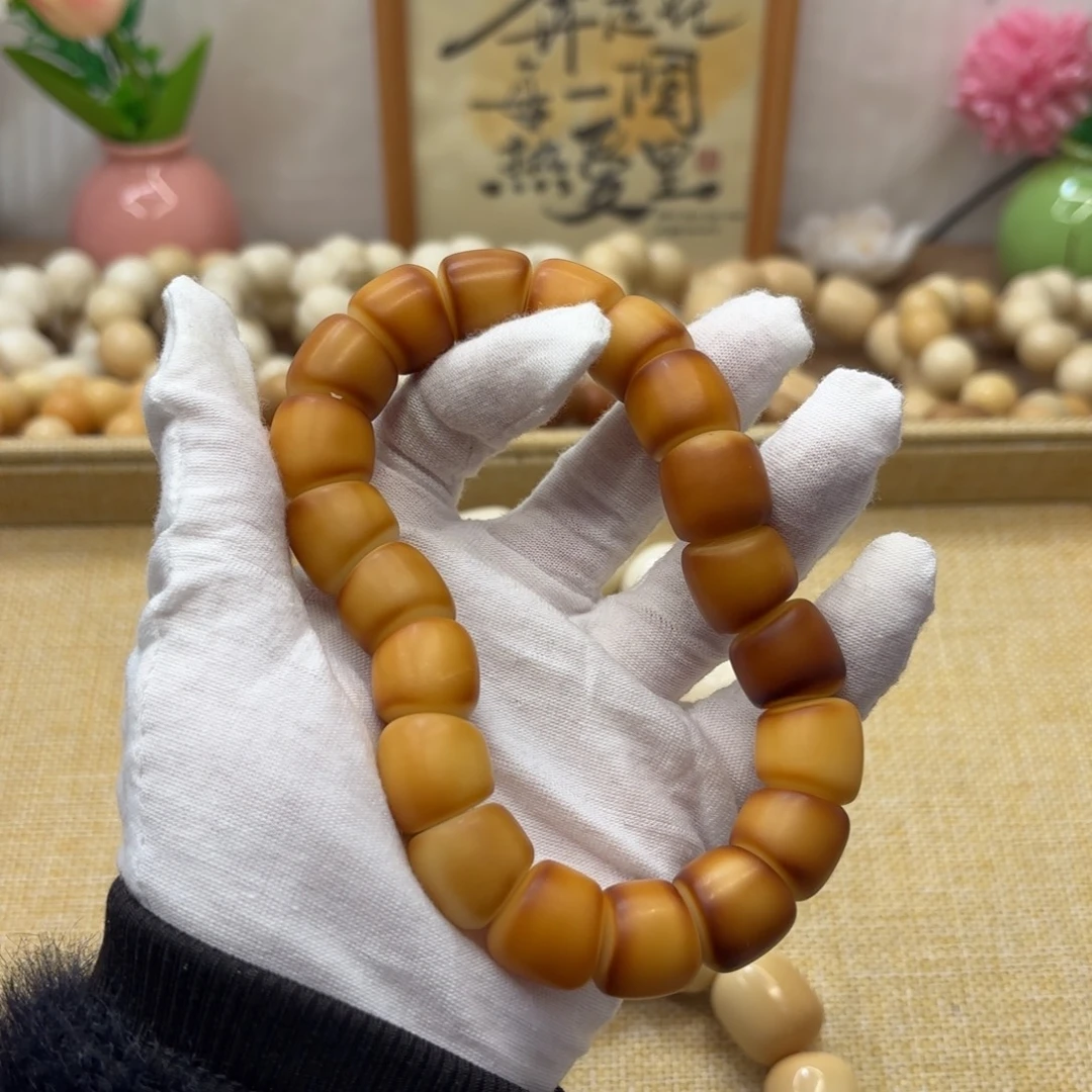 吊坠菩提根/象牙果16干磨瑕疵落地果年糕肠069