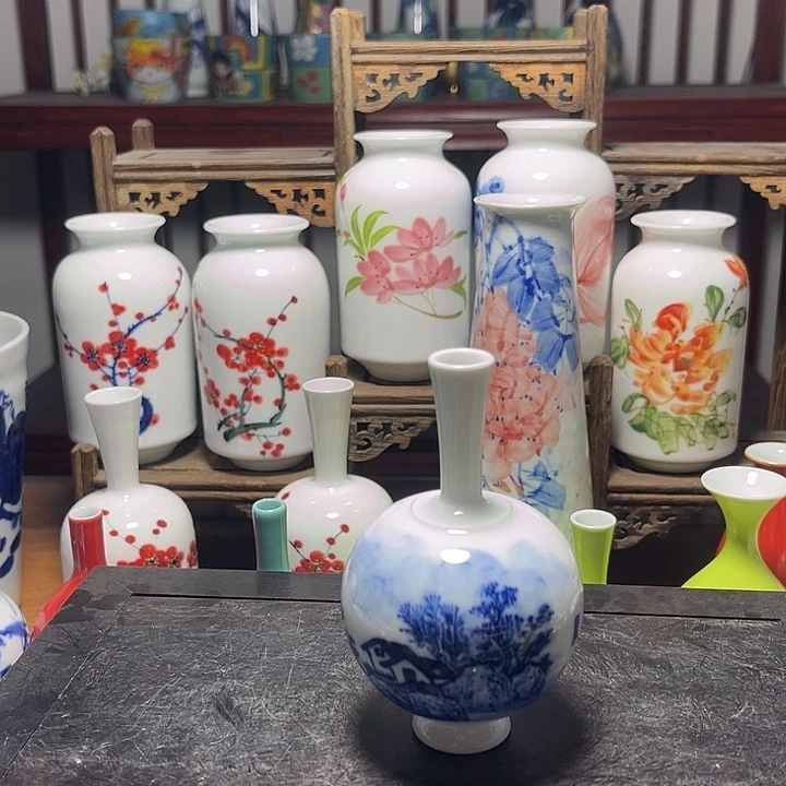 陶摆件景德镇陶瓷高9.5cm