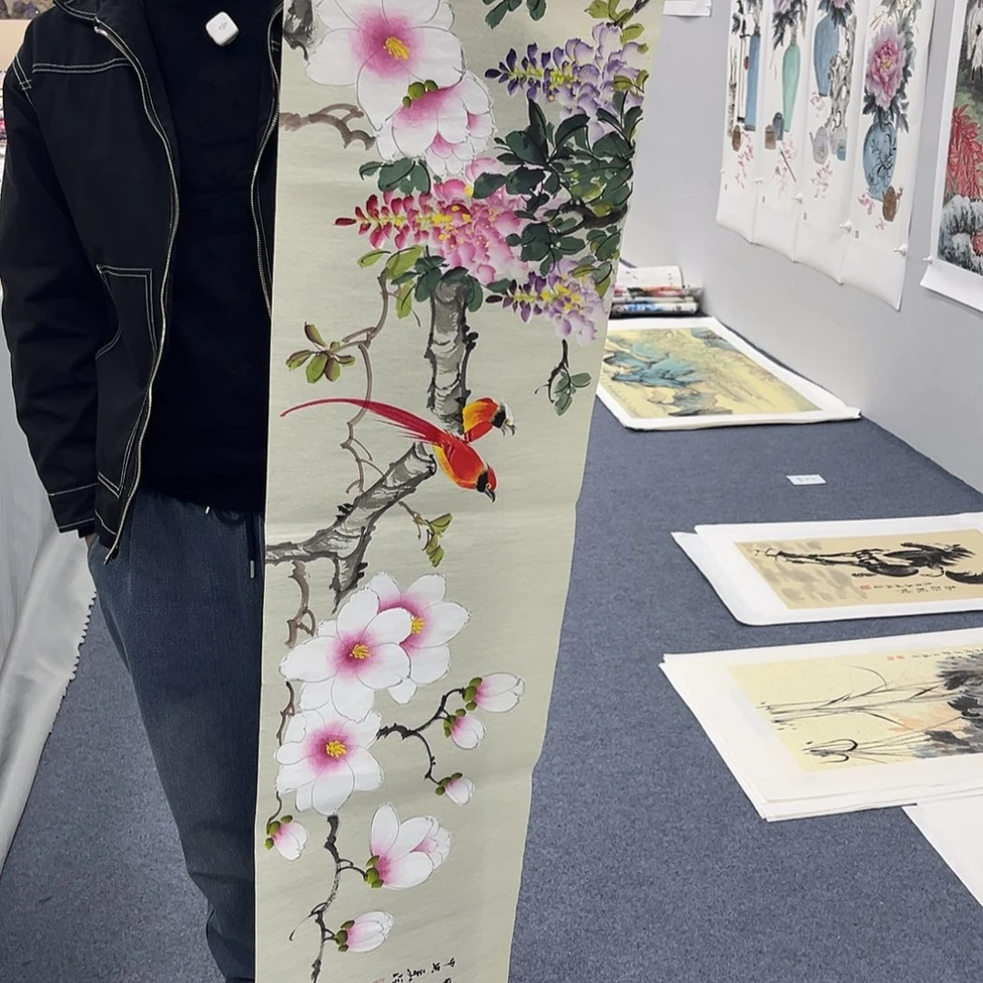 国画纯手绘字画作品