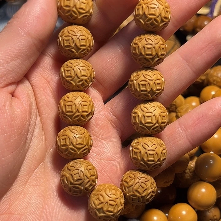 橄榄核手串/手链猴头财源滚滚