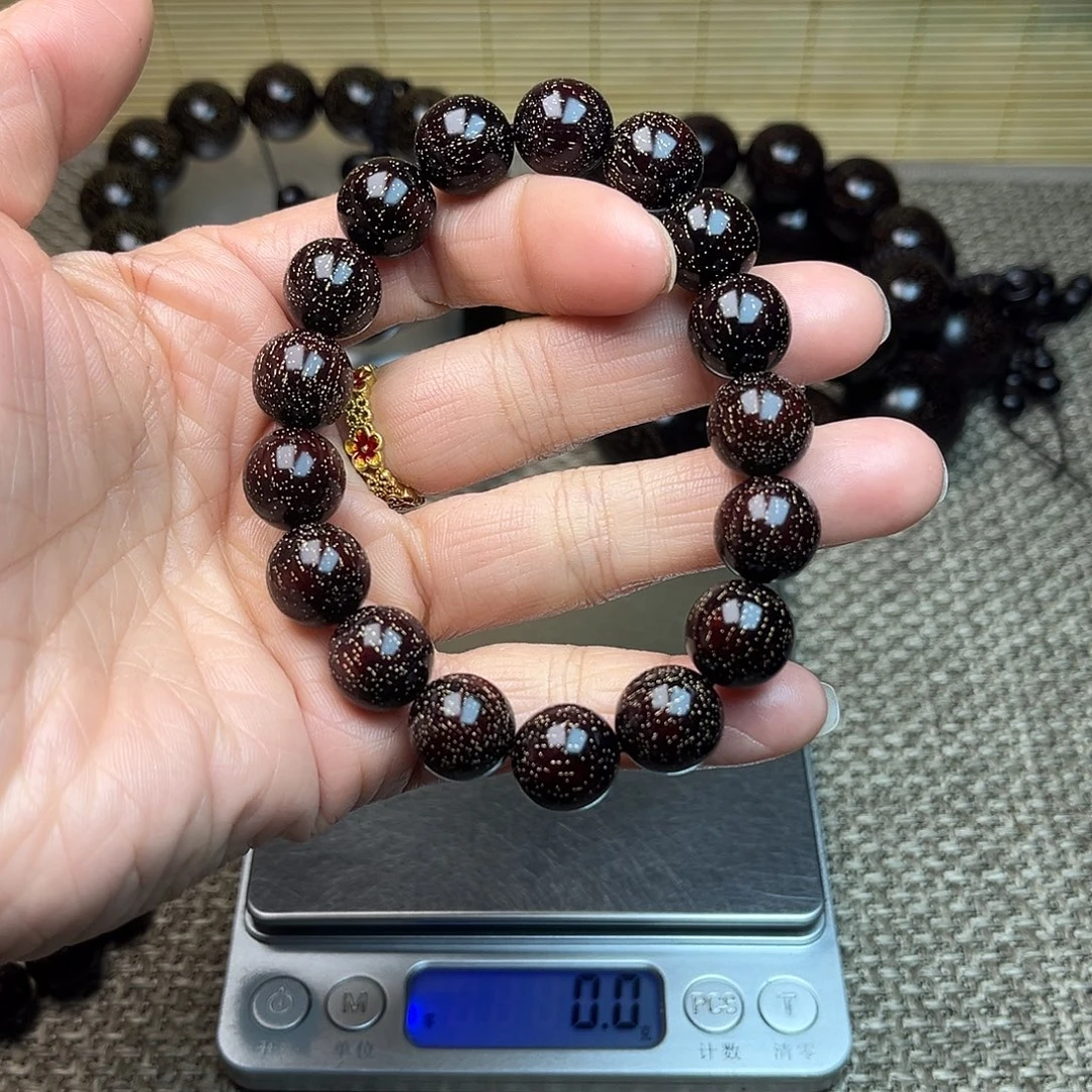 檀香紫檀（小叶紫檀）1.2 17颗 爆星