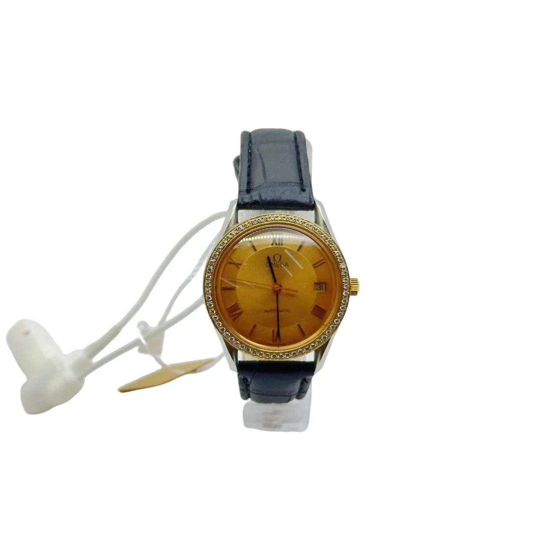 95新 Omega/欧米茄 50074/铁霸自动机械表/35盘/表扣后配/后钻