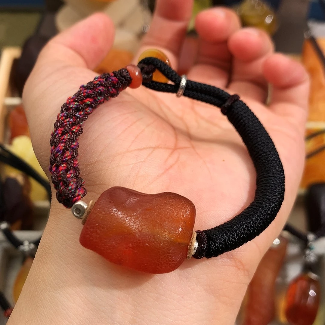 未镶嵌琥珀裸石你