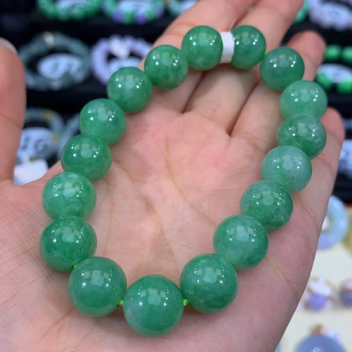 未镶嵌手链翡翠翡翠