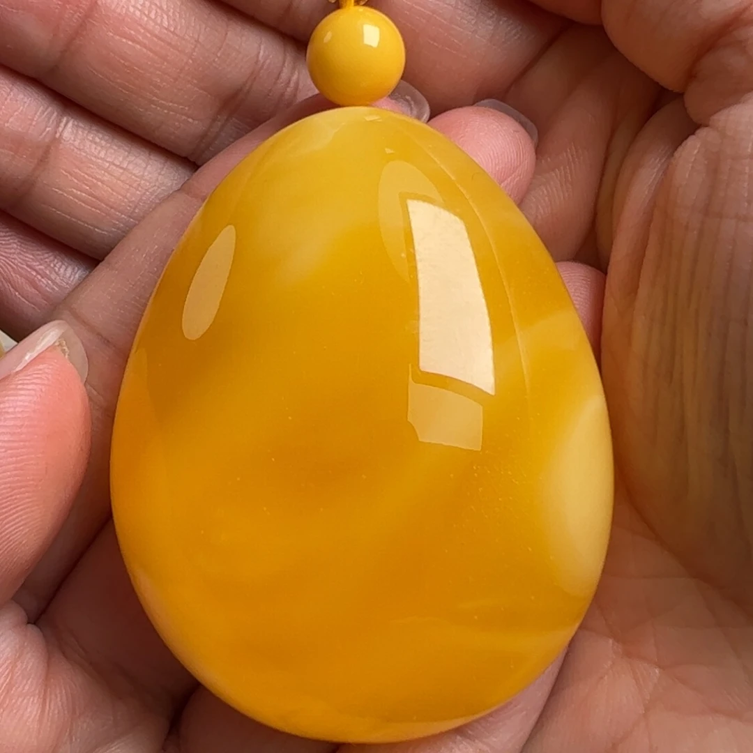 蜜蜡毛衣链未镶嵌无优化