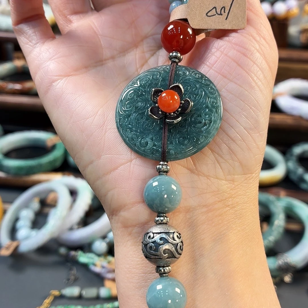 翡翠未镶嵌手链手串