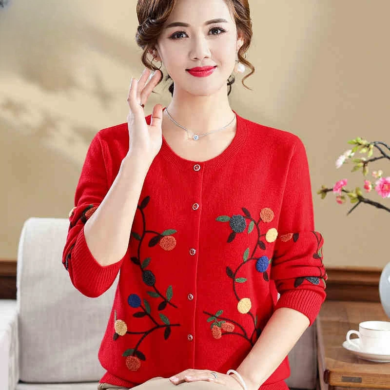 气质羊绒女毛衣大码春秋针织百搭薄款宽松