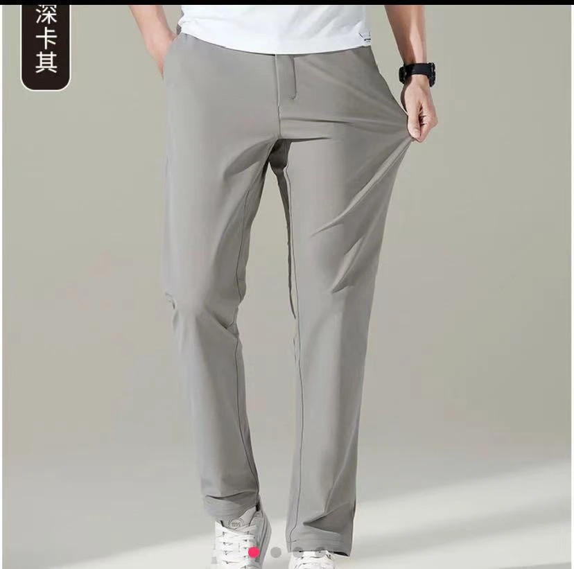老花简约时尚潮流五袋休闲裤