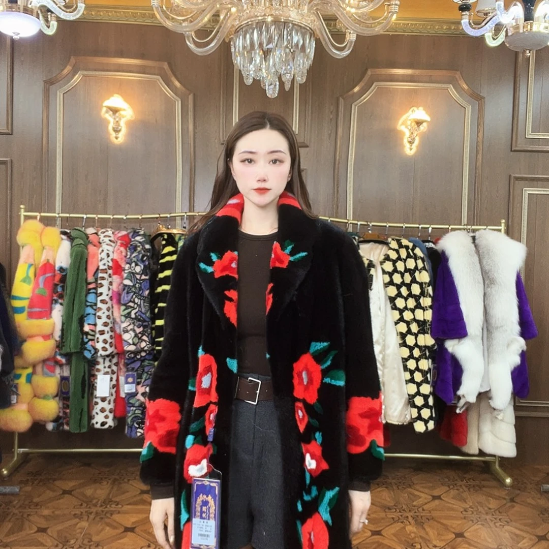 貂皮大衣时尚潮流