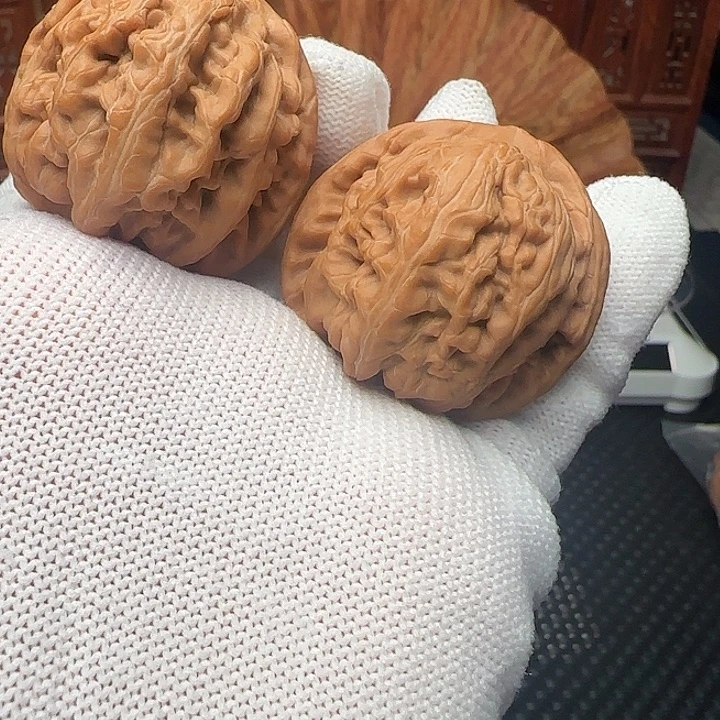 吊坠文玩核桃全品红锦鲤40福利