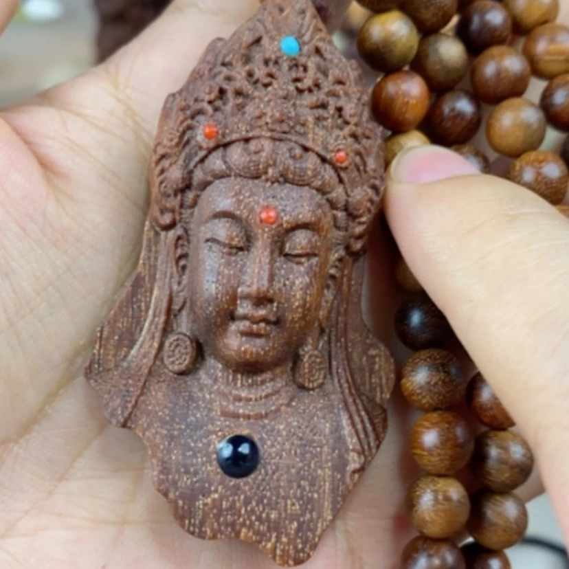 【闪购商品】贡木度母观音木雕工艺