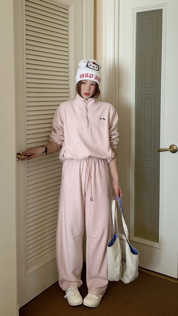 2025长袖休闲百搭宽松韩版圆领春季卫衣