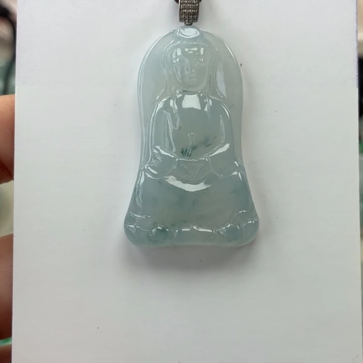 翡翠未镶嵌颈饰天然翡翠a货