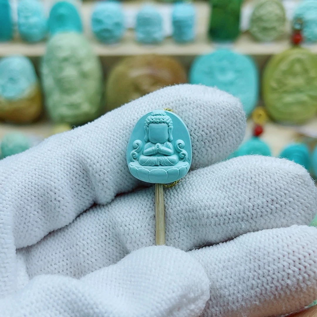 绿松石未镶嵌珠宝奇石