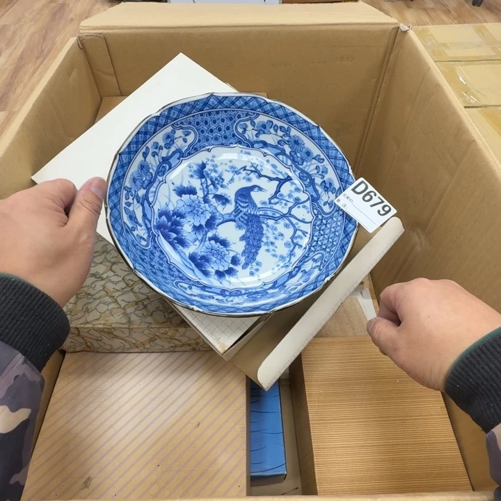 瓷片工艺品摆件瓷器摆件正能量