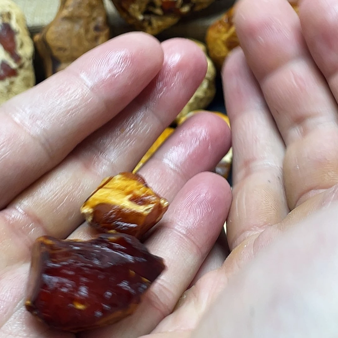 未镶嵌定制琥珀天**子定制