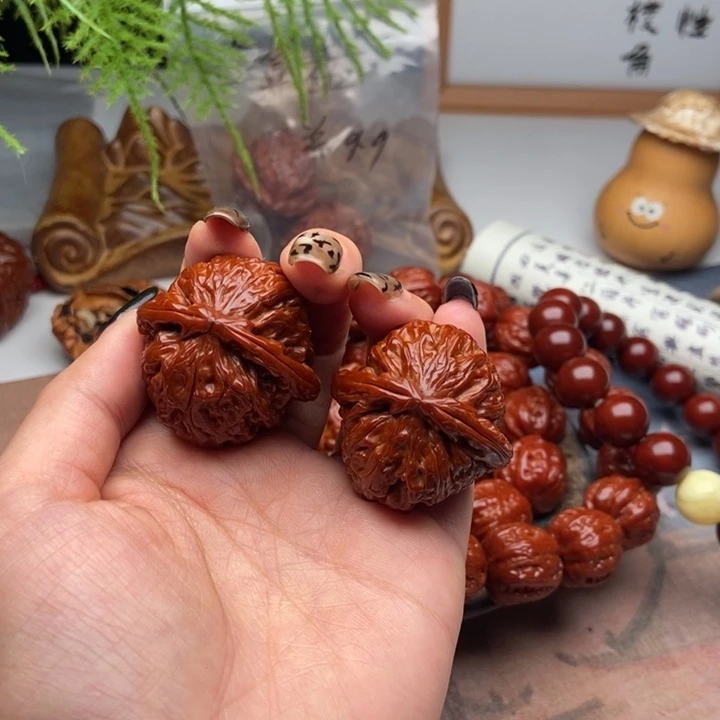 思***空吊坠文玩核桃白狮子白狮子白狮子