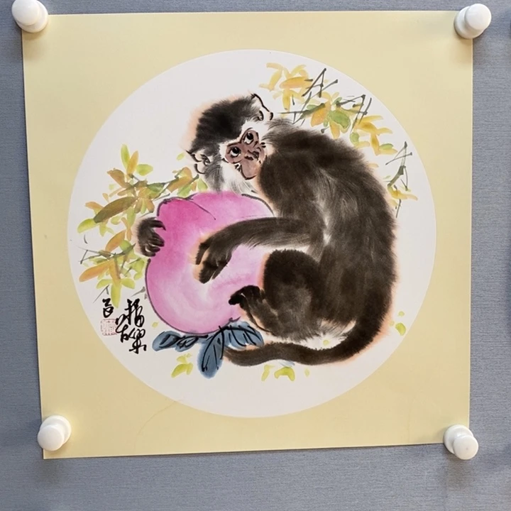 国画亲笔手绘原创