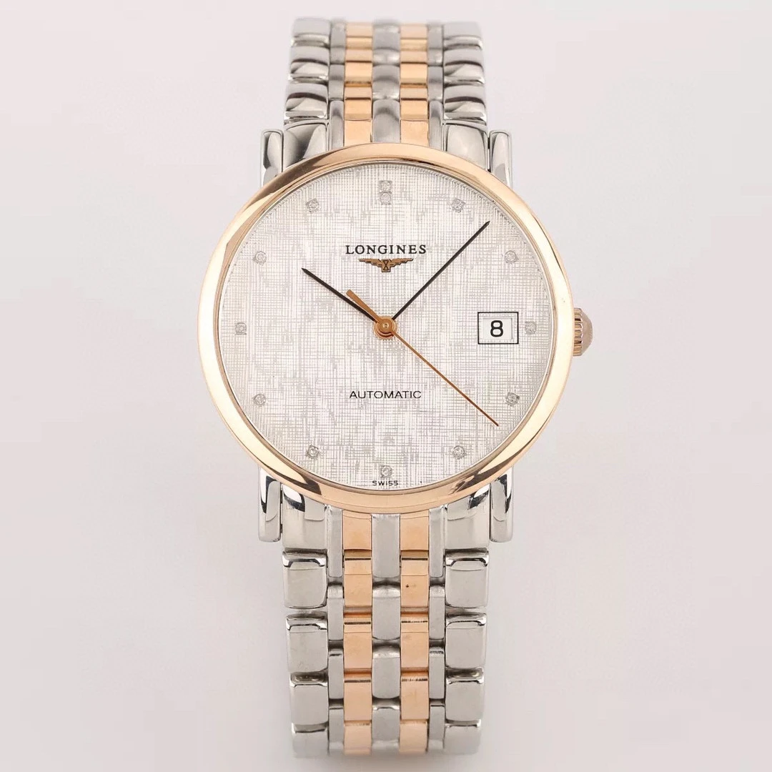 95新 Longines/浪琴 大表姐/博雅自动男表L4.809.5.77.7表径34.5