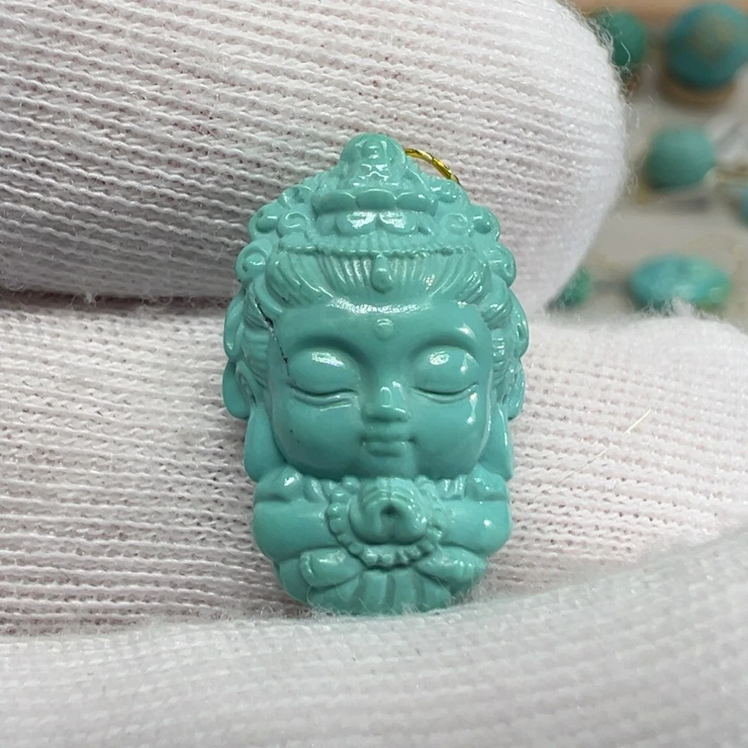 绿松石配饰未镶嵌