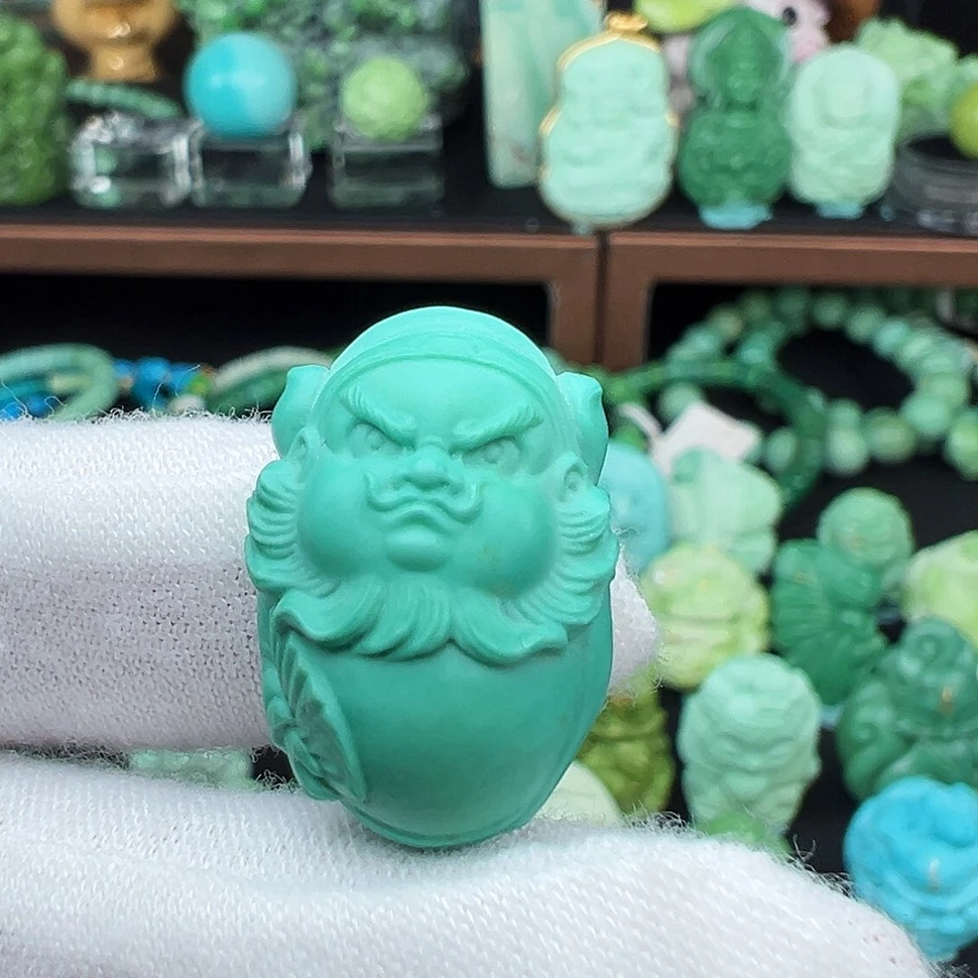 绿松石未镶嵌绿松石主播璐璐