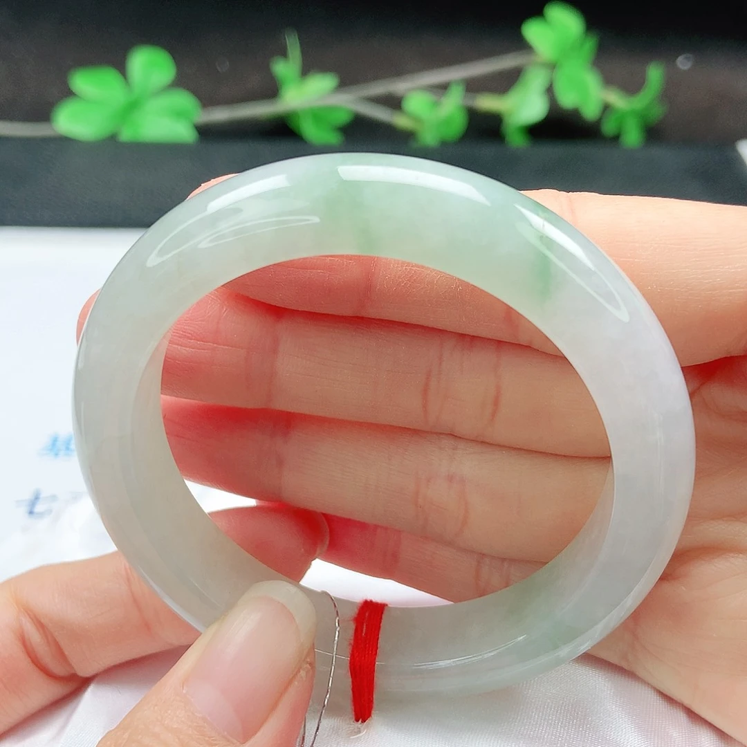 未镶嵌手镯翡翠54圈